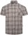 Kam Jeans 6339 Checked Short Sleeve Shirt Beige - Särgid - Meeste suured särgid 2XL – 8XL
