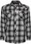 Kam Jeans 6352 Western Twin Pocket Long Sleeve Shirt Charcoal - Särgid - Meeste suured särgid 2XL – 8XL