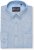 Kam Jeans 6361 All Over Geo Print Long Sleeve Shirt Sky Blue - Särgid - Meeste suured särgid 2XL – 8XL