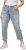 Ulla Popken Stonewashed Distressed Boyfriend Jeans Light Blue - Teksad & Püksid Suuremates Suurustes – Plus Size - 