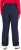 Ulla Popken Performance Trousers Waterproof Zip Pockets Snow Gaiter Navy - Teksad & Püksid Suuremates Suurustes – Plus Size - 