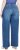 Ulla Popken Extra Wide Leg Stretch Fit Jeans Denim Blue - Teksad & Püksid Suuremates Suurustes – Plus Size - 