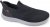 D555 Huddersfield Kingsize Hands Free Slip On with Knitted Top Shoes Black - Vabaaja jalanõud - 