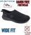 D555 Shelvey Kingsize Open Top Knitted Shoe Black - Vabaaja jalanõud - 