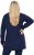 Ulla Popken Space Yarn Oversized Turtleneck Sweater Blue - Sviitrid ja dressipluusid - 