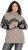 Ulla Popken Aztec Pattern Turtleneck Sweater Pebble Grey - Sviitrid ja dressipluusid - 
