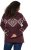 Ulla Popken Aztec Pattern Turtleneck Sweater Plum - Sviitrid ja dressipluusid - 