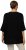Ulla Popken Oversized 3/4 Sleeve V-Neck Sweater Black - Sviitrid ja dressipluusid - 