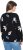 Ulla Popken Eco Cotton Leaf Pattern Long Sleeve Sweater Black - Sviitrid ja dressipluusid - 