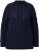 Ulla Popken Openwork Chenille Sweater Navy - Sviitrid ja dressipluusid - 