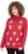 Ulla Popken Gingerbread Men Sweater Salsa Red - Sviitrid ja dressipluusid - 