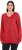Ulla Popken Casual V-Neck Long Sleeve Sweater Salsa - Sviitrid ja dressipluusid - 