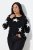 Ulla Popken Glitter Stars Soft Knit Sweater Black - Sviitrid ja dressipluusid - Mugavad dressipluusid ja kudumid