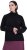Ulla Popken Turtleneck Sweater with Ribbed Inserts Black - Sviitrid ja dressipluusid - 