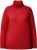 Ulla Popken Turtleneck Ribbed Trim Long Sleeve Sweater Salsa Red - Sviitrid ja dressipluusid - 