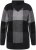 Ulla Popken Grand Check Long Sleeve Sweater Charcoal Grey Melange - Sviitrid ja dressipluusid - 