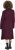 Ulla Popken Long Turtleneck Duster Sweater Plum - Sviitrid ja dressipluusid - 
