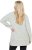 Ulla Popken Space Yarn Oversized Turtleneck Sweater Light Grey Melange - Sviitrid ja dressipluusid - 