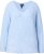 Ulla Popken Long Sleeve V-Neck Ribbed Knit Sweater Light Blue - Sviitrid ja dressipluusid - 