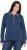 Ulla Popken Two-Tone Mixed Knit Troyer Collar Sweater Navy - Sviitrid ja dressipluusid - 