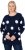 Ulla Popken Fluffy Polka Dot Sweater Ink Blue - Sviitrid ja dressipluusid - 