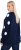 Ulla Popken Fluffy Polka Dot Sweater Ink Blue - Sviitrid ja dressipluusid - 