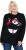 Ulla Popken Whimsical Holiday Sweater Black - Sviitrid ja dressipluusid - 