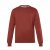 JP1880 Classic Round Neck Long Sleeve Sweater Brick Brown - Sviitrid ja dressipluusid - Meeste suured kapuutsiga jakid suurustes 2XL – 14XL