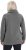 Ulla Popken Drawstring Collar Long Sleeve Sweatshirt Graphite Grey - Ulla Popken - 