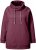 Ulla Popken Drawstring Collar Long Sleeve Sweatshirt Dark Berry - Sviitrid ja dressipluusid - 