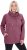 Ulla Popken Drawstring Collar Long Sleeve Sweatshirt Dark Rose - Sviitrid ja dressipluusid - 