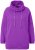Ulla Popken Drawstring Collar Long Sleeve Sweatshirt Purple - Sviitrid ja dressipluusid - 