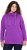 Ulla Popken Drawstring Collar Long Sleeve Sweatshirt Purple - Sviitrid ja dressipluusid - 