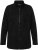 Ulla Popken Modular Fleece Zip Front Jacket Black - Sviitrid ja dressipluusid - 