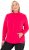 Ulla Popken Modular Fleece Zip Front Jacket Magenta - Sviitrid ja dressipluusid - 