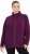 Ulla Popken Modular Fleece Zip Front Jacket Dark Cherry - Sviitrid ja dressipluusid - 