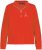 Ulla Popken PARIS Theme Zip Neck Sweatshirt Light Red - Sviitrid ja dressipluusid - 