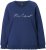 Ulla Popken NEW CASUAL Ruffled Hem Sweatshirt Navy - Sviitrid ja dressipluusid - 