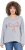 Ulla Popken Bow City Lettering Sweatshirt Light Grey Melange - Sviitrid ja dressipluusid - 