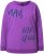 Ulla Popken Magnifique Split Style Sweatshirt Purple - Sviitrid ja dressipluusid - 