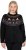 Ulla Popken Norwegian Style Christmas Sweater Black - Sviitrid ja dressipluusid - 