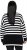 Ulla Popken Striped Stand-Up Collar Sweater Black - Sviitrid ja dressipluusid - 