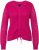Ulla Popken Shaker Stitch Cropped Gathered Sweater Fuchsia Pink - Sviitrid ja dressipluusid - 