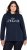 Ulla Popken Moin Graphic Sweatshirt Navy - Sviitrid ja dressipluusid - 