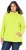 Ulla Popken Embossed Letter Sweatshirt Lime - Sviitrid ja dressipluusid - 