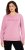 Ulla Popken Graphic BE UNIQUE Inverted Seam Sweatshirt Raspberry - Sviitrid ja dressipluusid - 