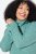 Ulla Popken Asymmetric Zipper Turtleneck Sweater Green - Sviitrid ja dressipluusid - Mugavad dressipluusid ja kudumid