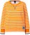 Ulla Popken Striped Drawstring Hem Sweatshirt Orange - Sviitrid ja dressipluusid - 