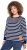Ulla Popken Striped Drawstring Hem Sweatshirt Navy - Sviitrid ja dressipluusid - 