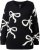 Ulla Popken Glitter Bow Sweater Black - Sviitrid ja dressipluusid - 